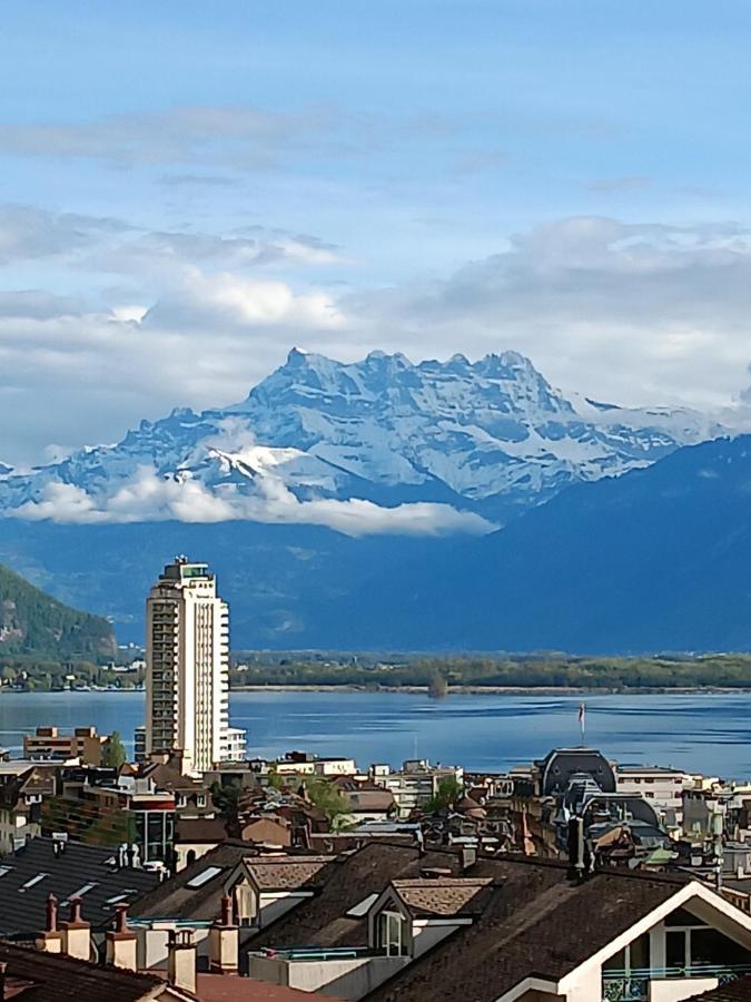 La Plus Belle Vue Du Lac Leman Hotel Montreux Exterior photo